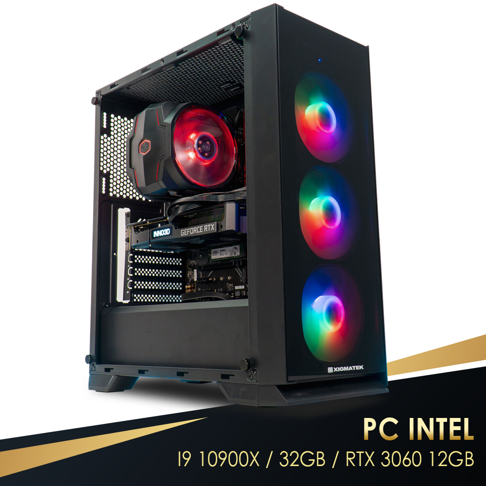 PC Intel i9 10900X  /32GB /RTX 3060 12GB