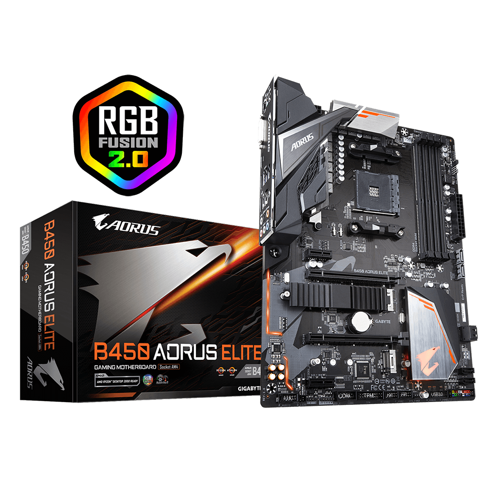 Gigabyte b450 aorus elite v2 какие процессоры поддерживает