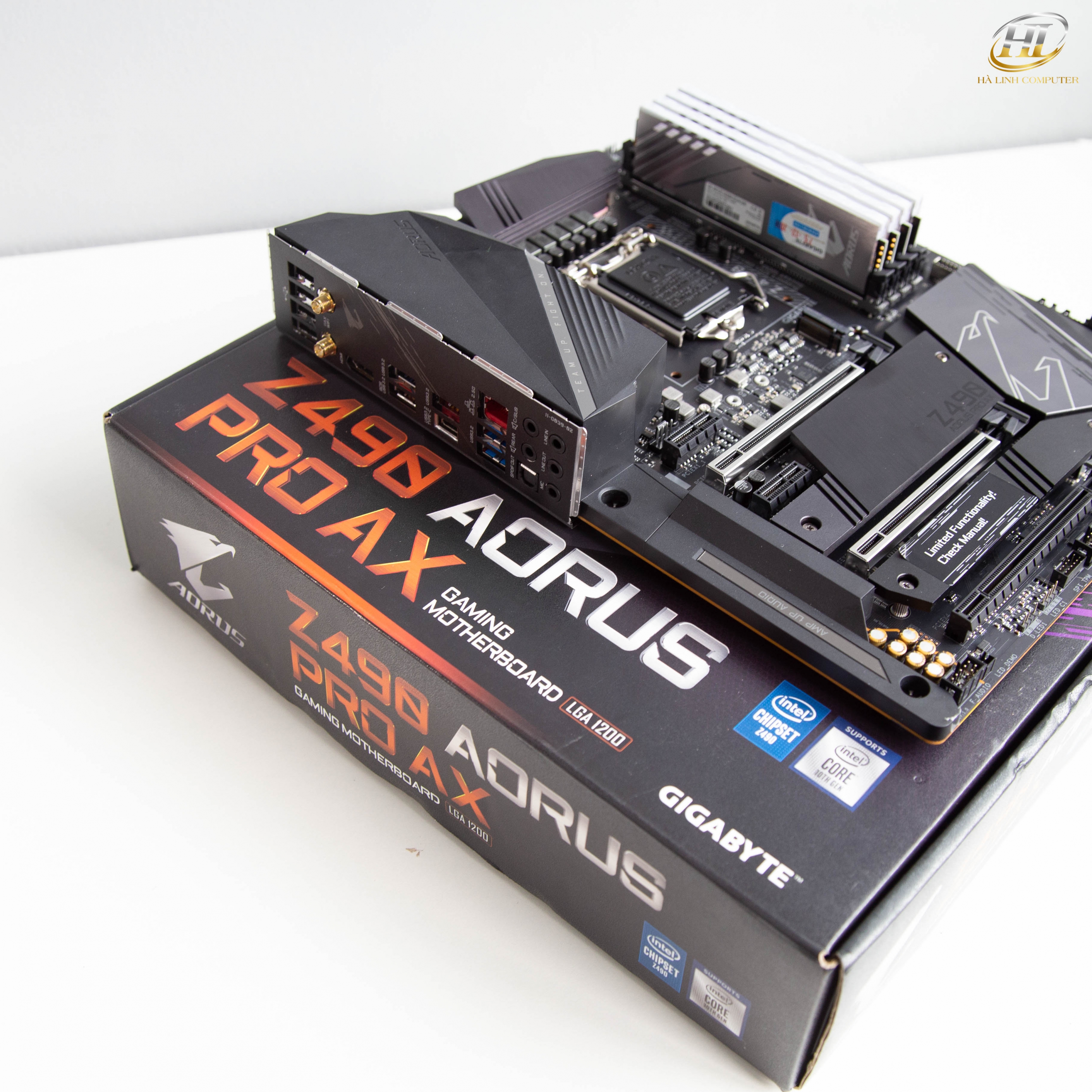 Gigabyte z490 aorus pro ax настройка процессора