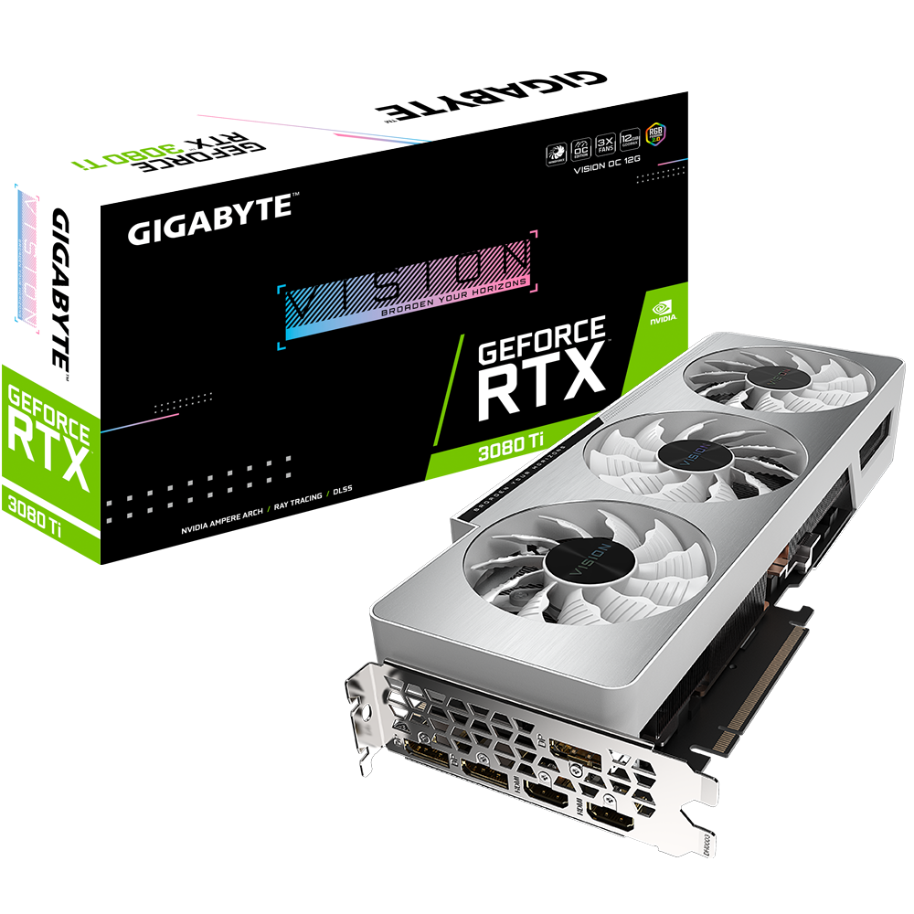 VGA Gigabyte GeForce RTX 3080 Ti VISION OC 12G