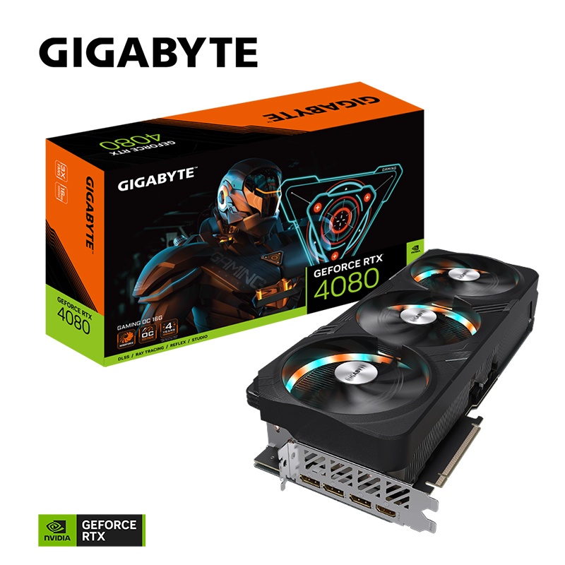 VGA Gigabyte GeForce RTX 4080 16GB GAMING OC