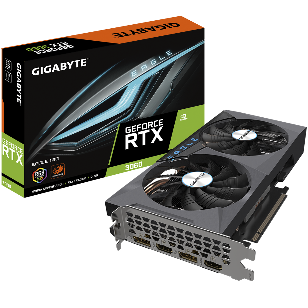 VGA Gigabyte GeForce RTX 3060 EAGLE 12G