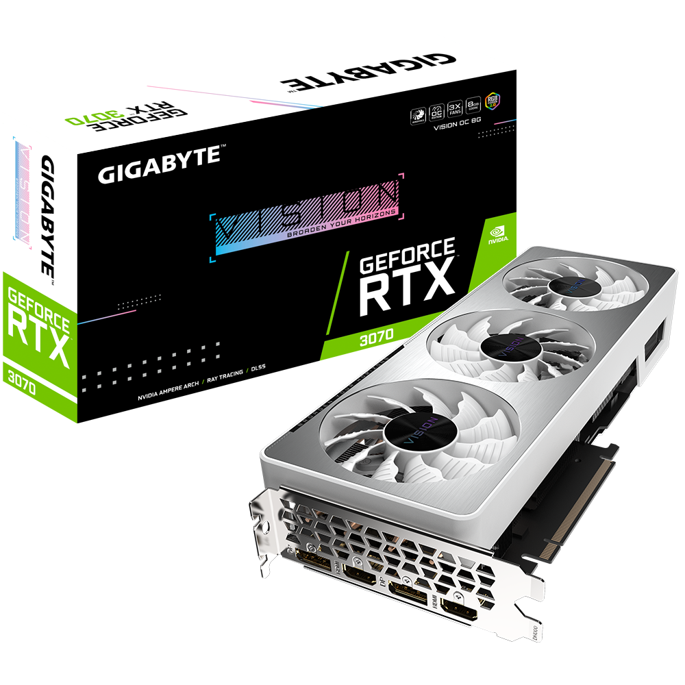 VGA Gigabyte GeForce RTX 3070 VISION OC 8G