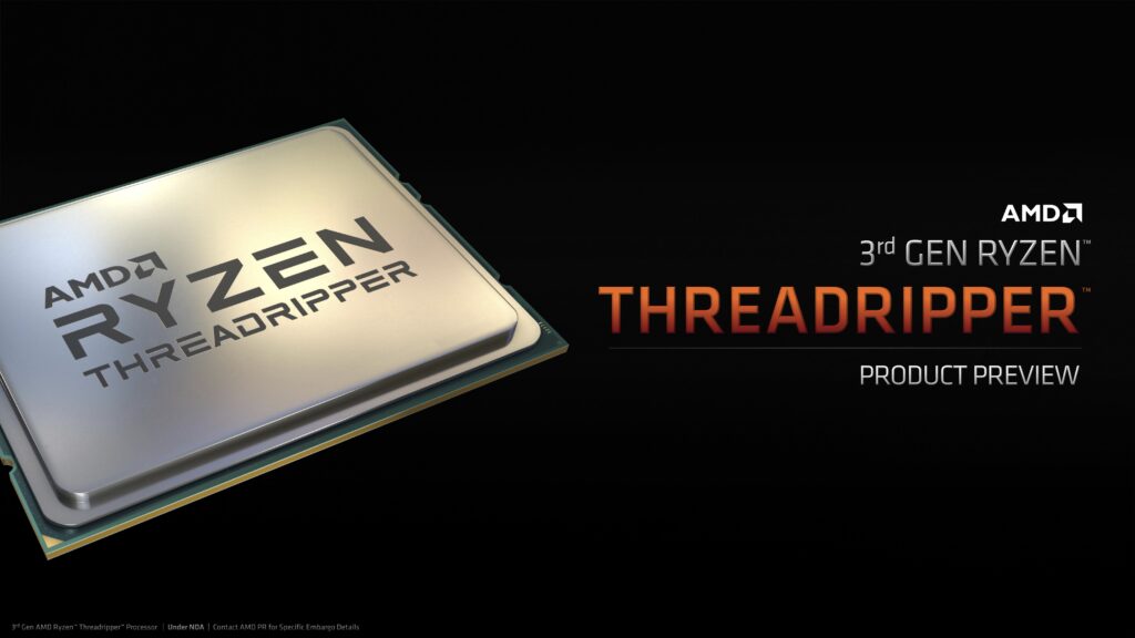 Threadripper 3960X và Threadripper 3970X  bộ đôi  CPU Ryzen Threadripper thế hệ thứ 3 (HEDT ) mới ra mắt của AMD