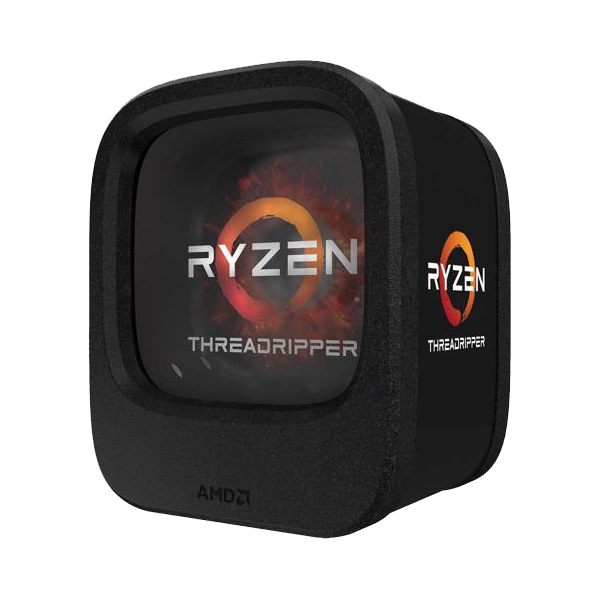 CPU AMD RyzenThreadripper 1950X 3.4 GHz (4.0 GHz with boost) / 32MB / 16 cores 32 threads / socket TR4 (no Fan)