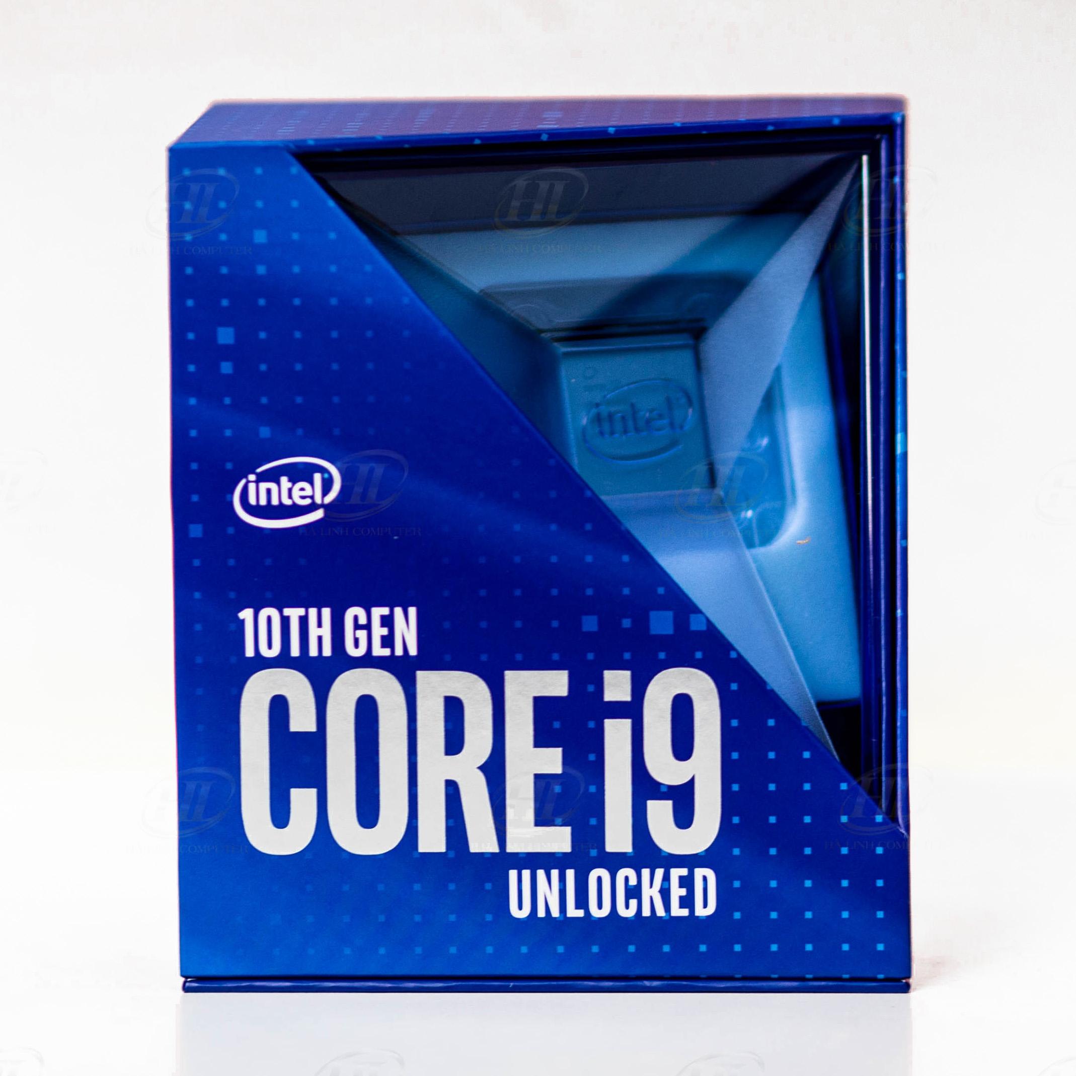 CPU Intel Core i9 10900K (3.7GHz turbo up to 5.3GHz, 10 core 20 Threads , 20MB Cache, 125W)