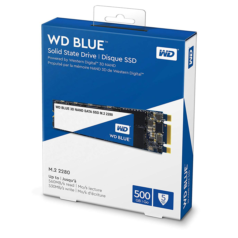 Ổ cứng SSD WD Blue 500GB M.2 SATA III (WDS500G2B0B)