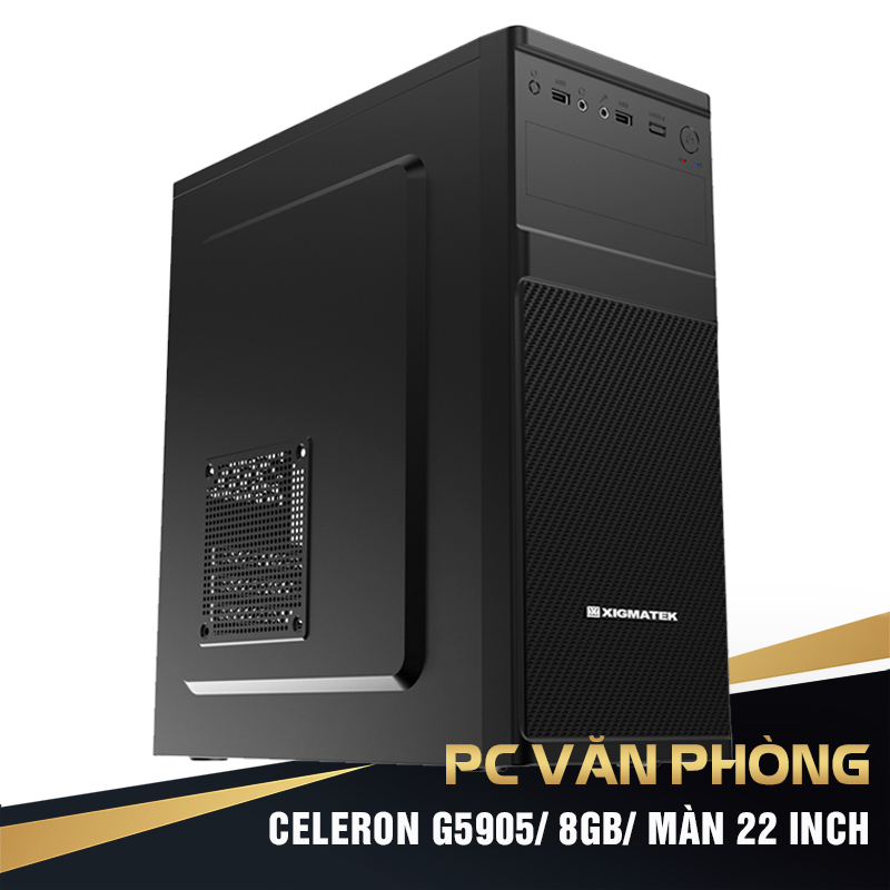 PC Văn Phòng Celeron G5905/ 8GB/ Màn 22 inch