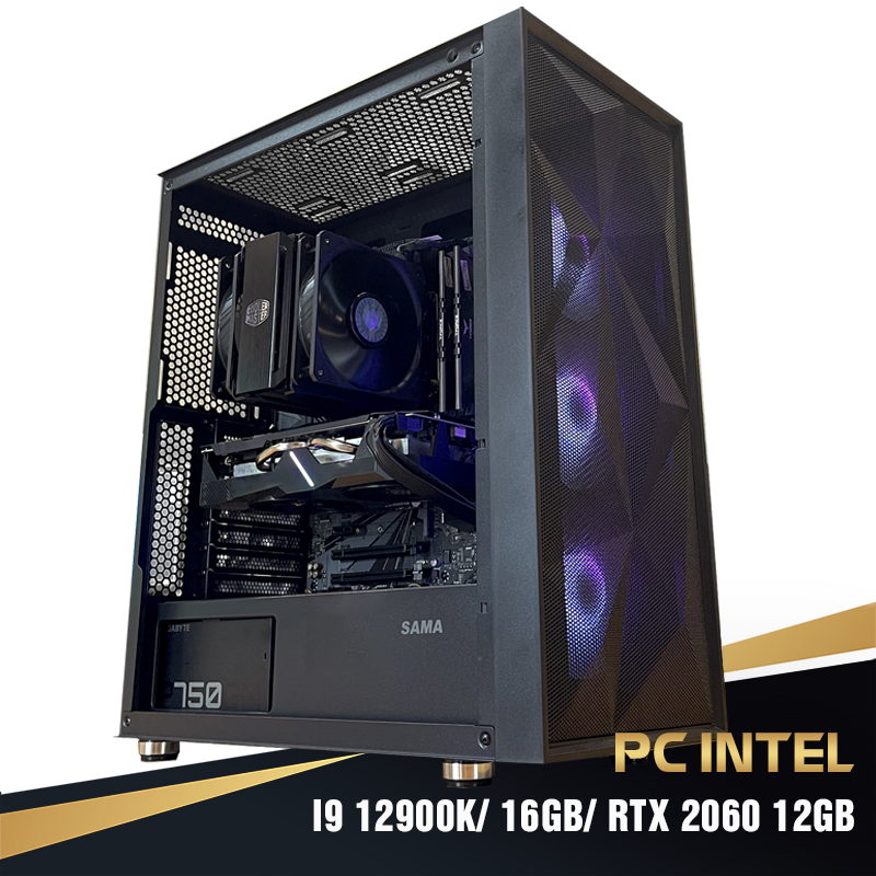 PC INTEL I9 12900k/ 16GB/ RTX 2060 12GB