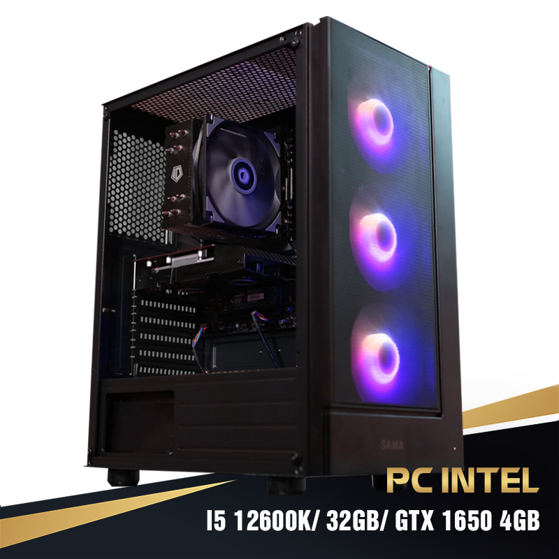 PC INTEL I5 12600k/ 32GB/ GTX 1650 4GB