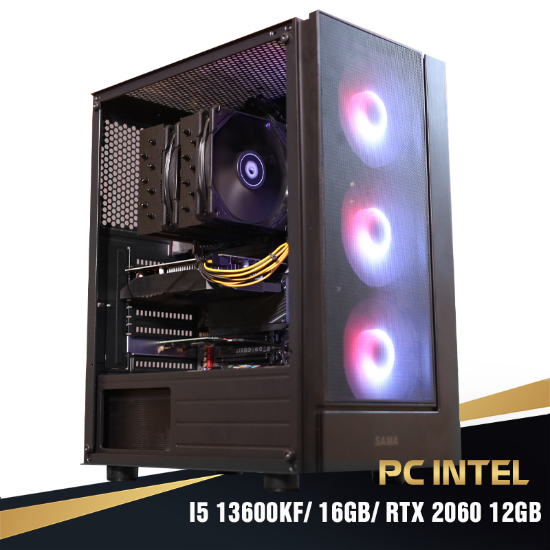 PC INTEL I5 13600KF/ 16GB/ RTX 2060 12GB