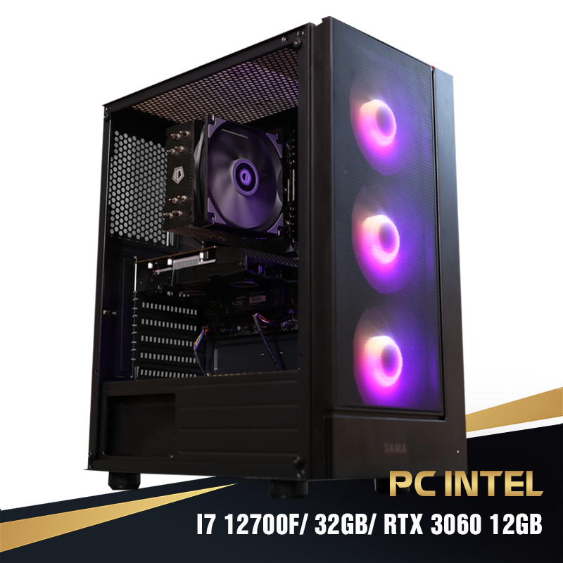 PC INTEL I7 12700F/ 32GB/ RTX 3060 12GB