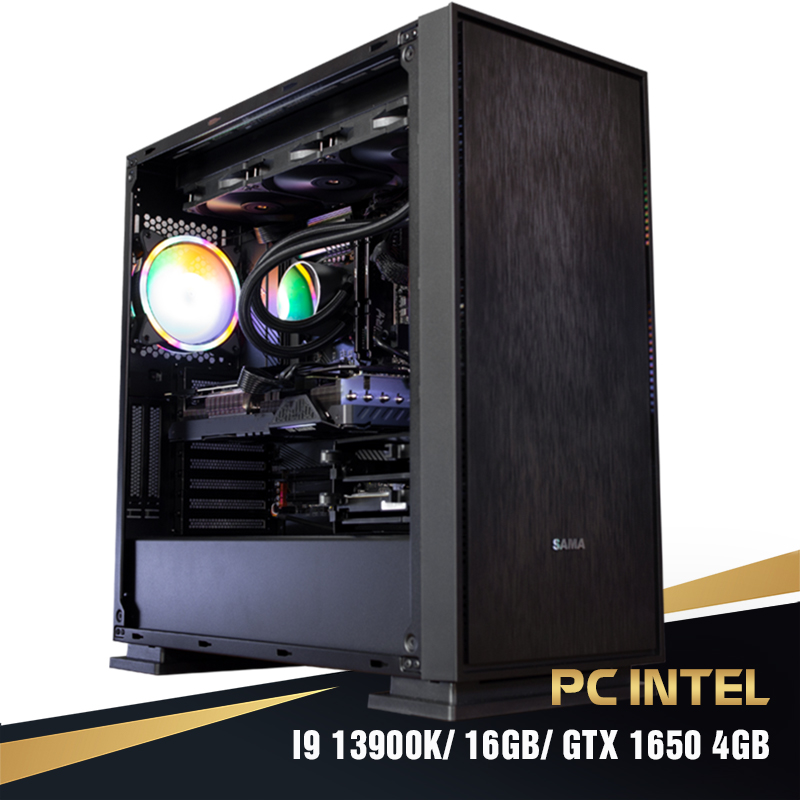 PC INTEL I9 13900K/ 16GB/ GTX 1650 4GB