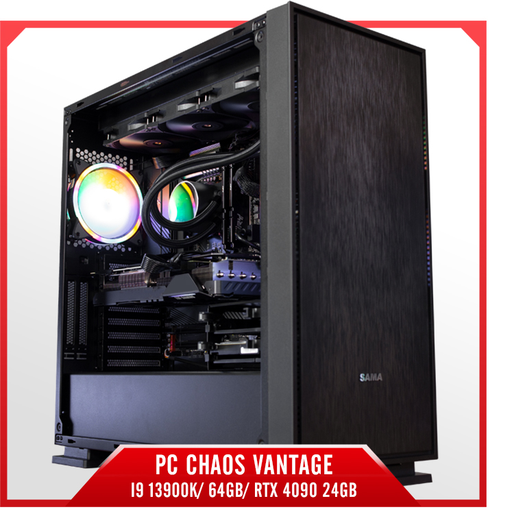 PC Chaos Vantage - I9 13900K/ 64GB/ RTX 4090 24GB