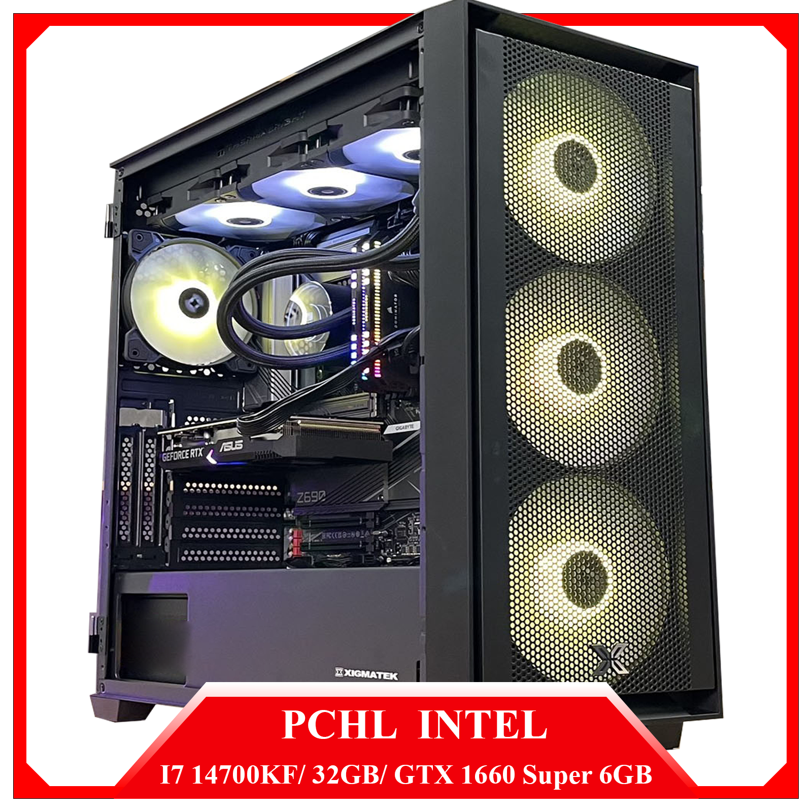 PC3D INTEL I7 14700KF/ 32GB/ GTX 1660 Super 6GB